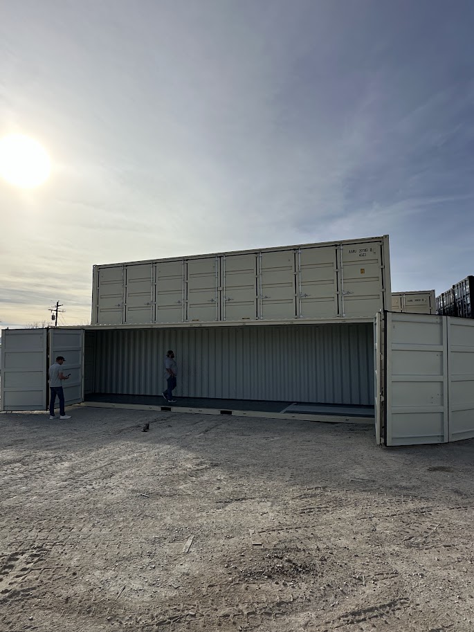 Full-Access 39-ft Open-Side Container