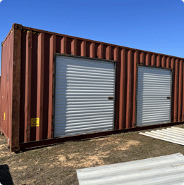 Multi-unit delivery built by Cactus Containers