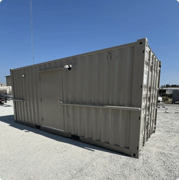 40 ft office conversion built by Cactus Containers